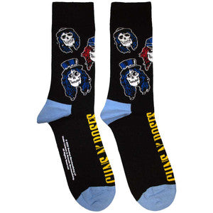 Guns N Roses Unisex Ankle Socks: Skulls