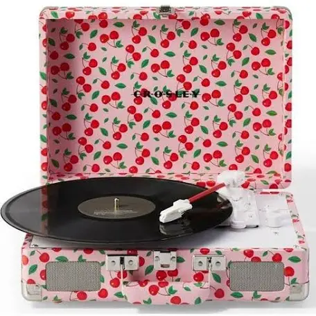 Cruiser Plus Portable Turntable ( Cherry )