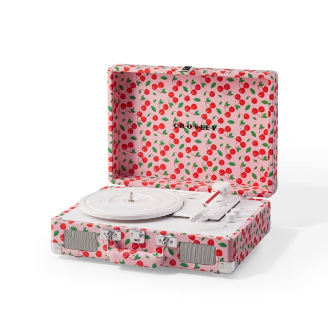 Cruiser Plus Portable Turntable (Retro Cherry)