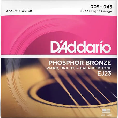 D’Addario - Phosphor Bronze Acoustic Guitar Strings