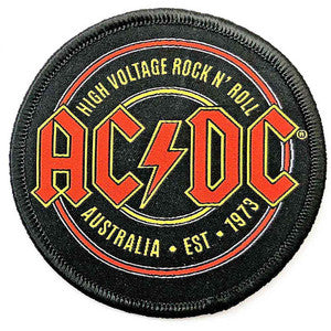 AC/DC High Voltage - Sew On Woven Patch