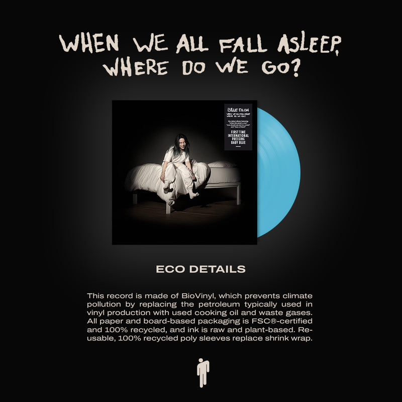 Billie Eilish – When We Fall Asleep, Where Do We Go? (Baby Blue Pressing)