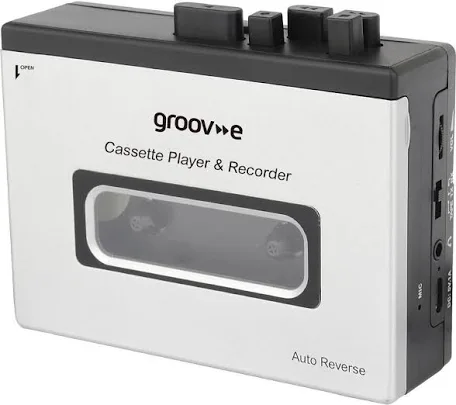 Groov-e Retro Personal Cassette Player With Bluetooth