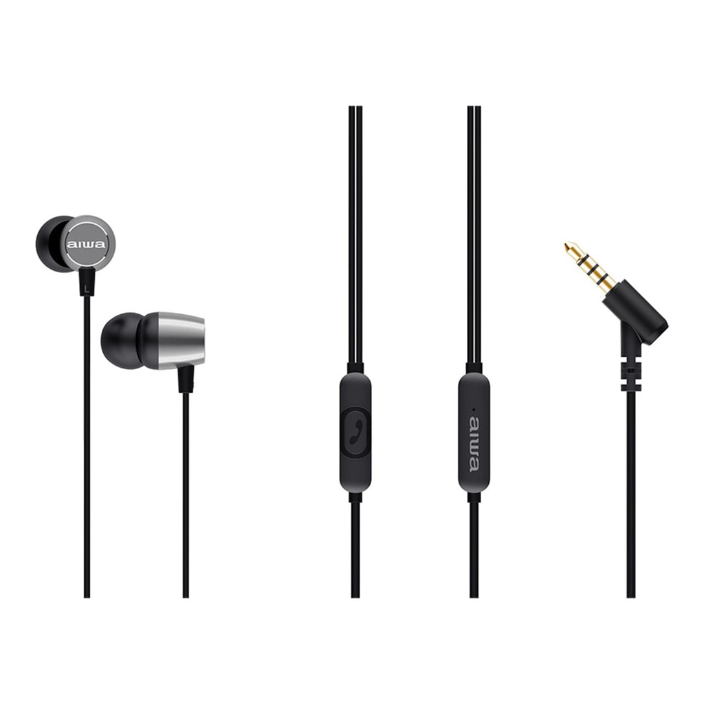 Aiwa - In-Ear Headphones with Remote + Mic