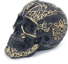 Celtic skull (12 cm)