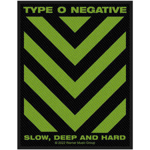 Type O Negative - Slow, Deep and Hard Sew On Woven Patch