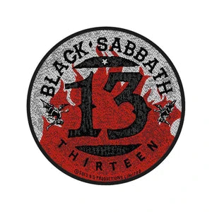 Black Sabbath 13 - Sew On Woven Patch