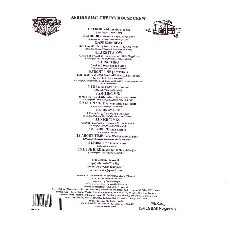 Inn House Crew - Afrodiziac