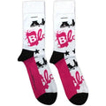 Blondie Unisex Ankle Socks: White