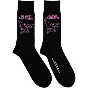 Black Sabbath Unisex Ankle Socks: Pink Devil