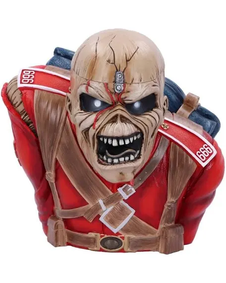 Iron Maiden Trooper Bust Box (Large) 26.5cm