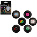 Record Coasters - Man Cave Set of 6 Record Coasters
