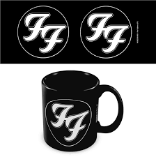 Foo Fighters - FF Logo Black Pod Mug
