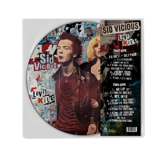 Sid Vicious - Love Kills Picture Disc