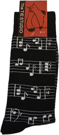 Music Manuscript Stave Unisex Novelty Ankle Socks Adult Size 6-11