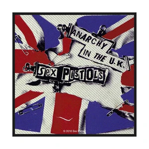 Sex Pistols Anarchy In The U.K Sew On Woven Patch
