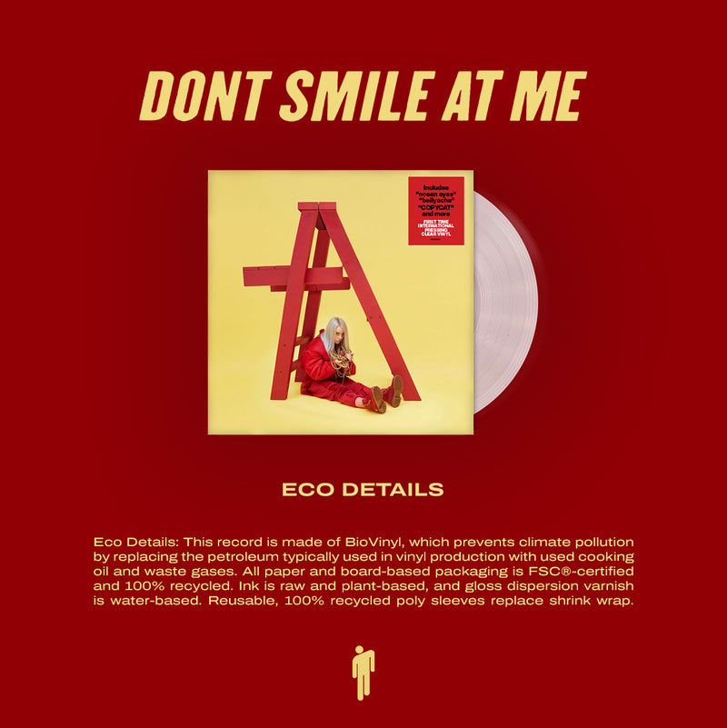 Billie Eilish – dont smile at me (Clear Vinyl)