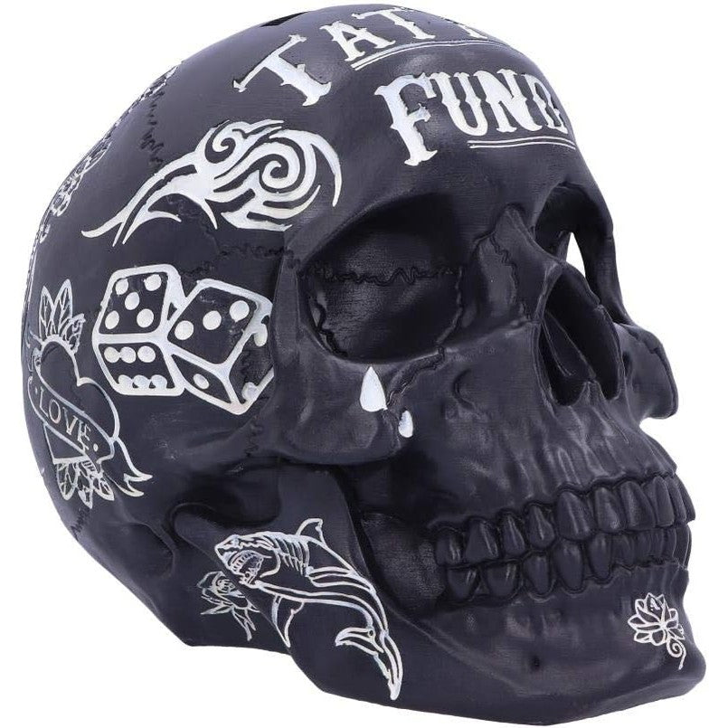 Tattoo Fund (Black) Skull