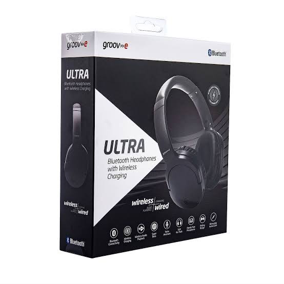 Groov-e Ultra Bluetooth Headphones with Wireless Charging