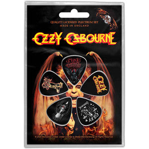 Ozzy Osbourne - Plectrum Pack (black)