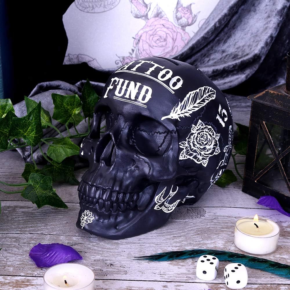 Tattoo Fund (Black) Skull