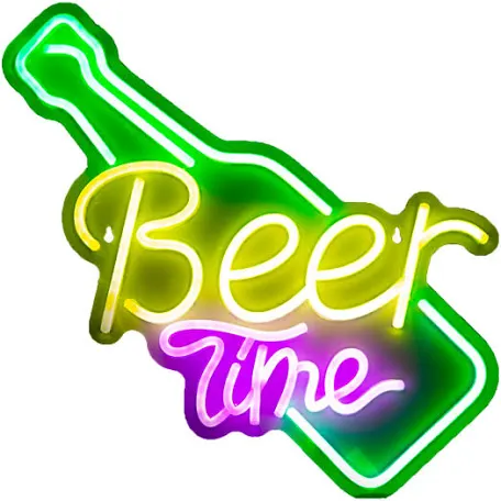 Mancave - Beer Time Neon Light
