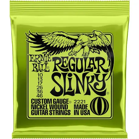 Earnie Ball - Slinky Electric Guitar Stings