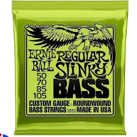 Earnie Ball - Slinky Electric Bass Guitar Strings