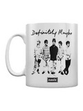 Oasis - Definitely Maybe Promo White Pod Mug