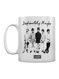 Oasis - Definitely Maybe Promo White Pod Mug
