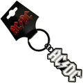 AC/DC White Logo - Keychain