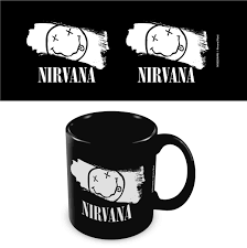 Nirvana - Wipe Black Pod Mug