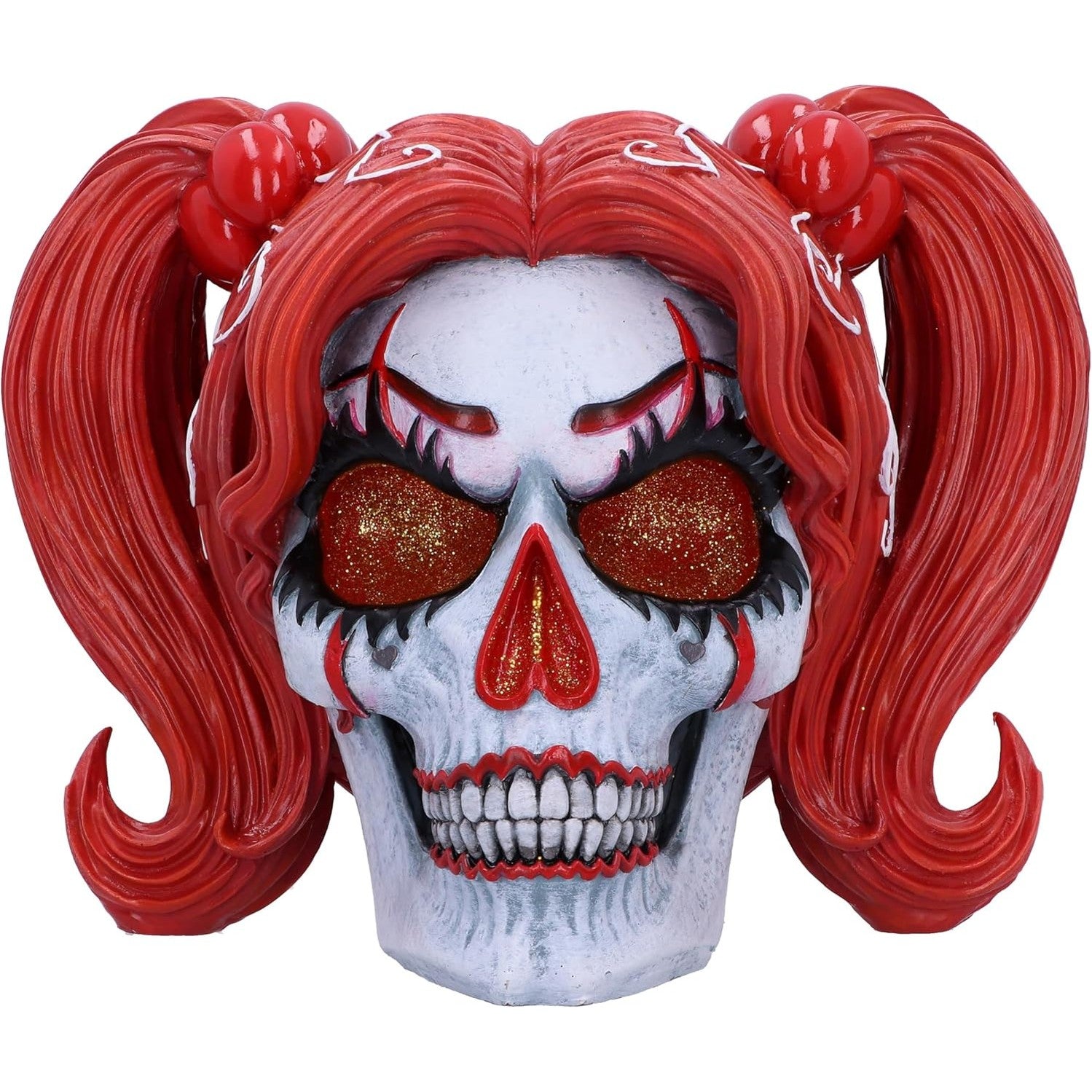 Drop Dead Gorgeous - Cackle and Chaos Clown Doll Skull 19cm