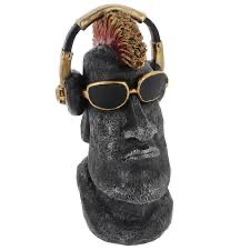 Dudes Easter Island Head Punk Harry