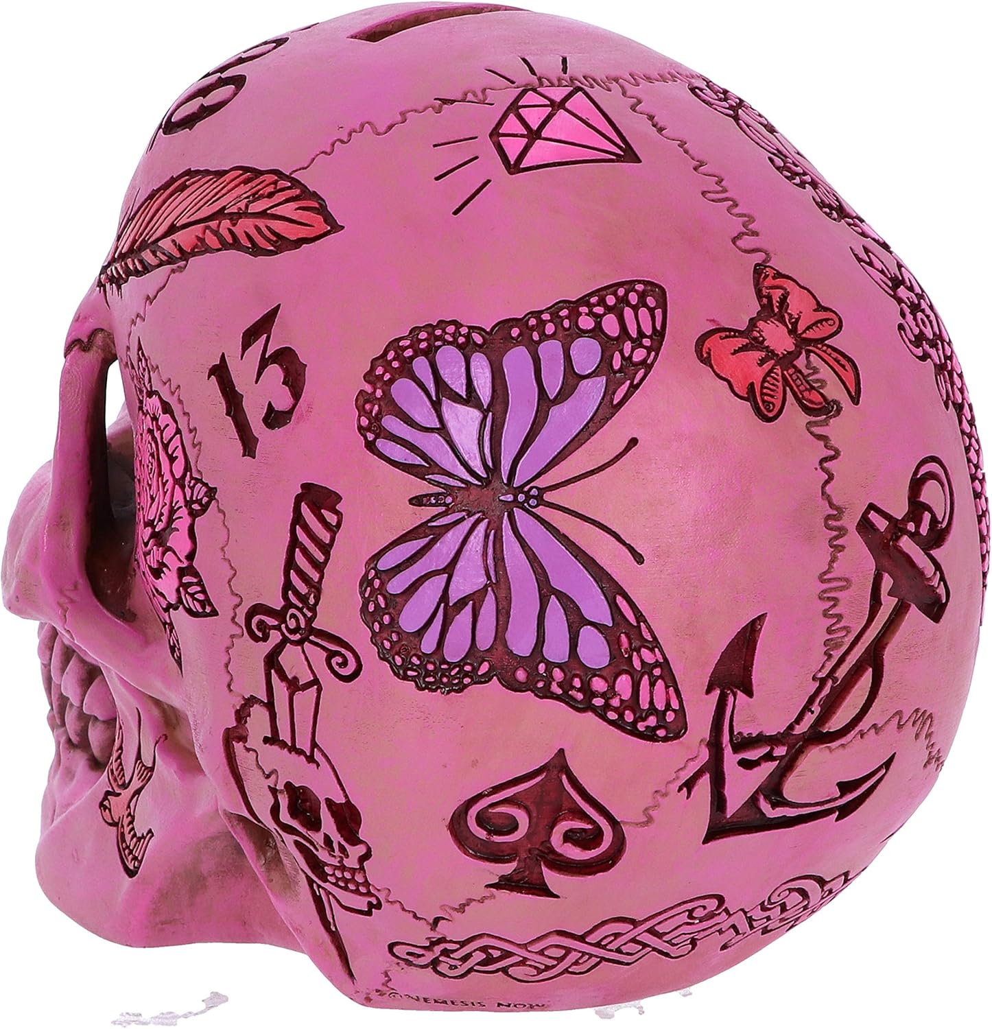 Tattoo Fund (Pink) Skull