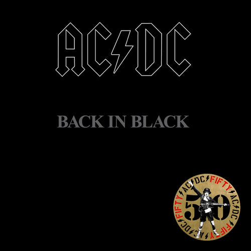 AC/DC - Back in Black - 50th Anniversary Limited Edition Gold Vinyl