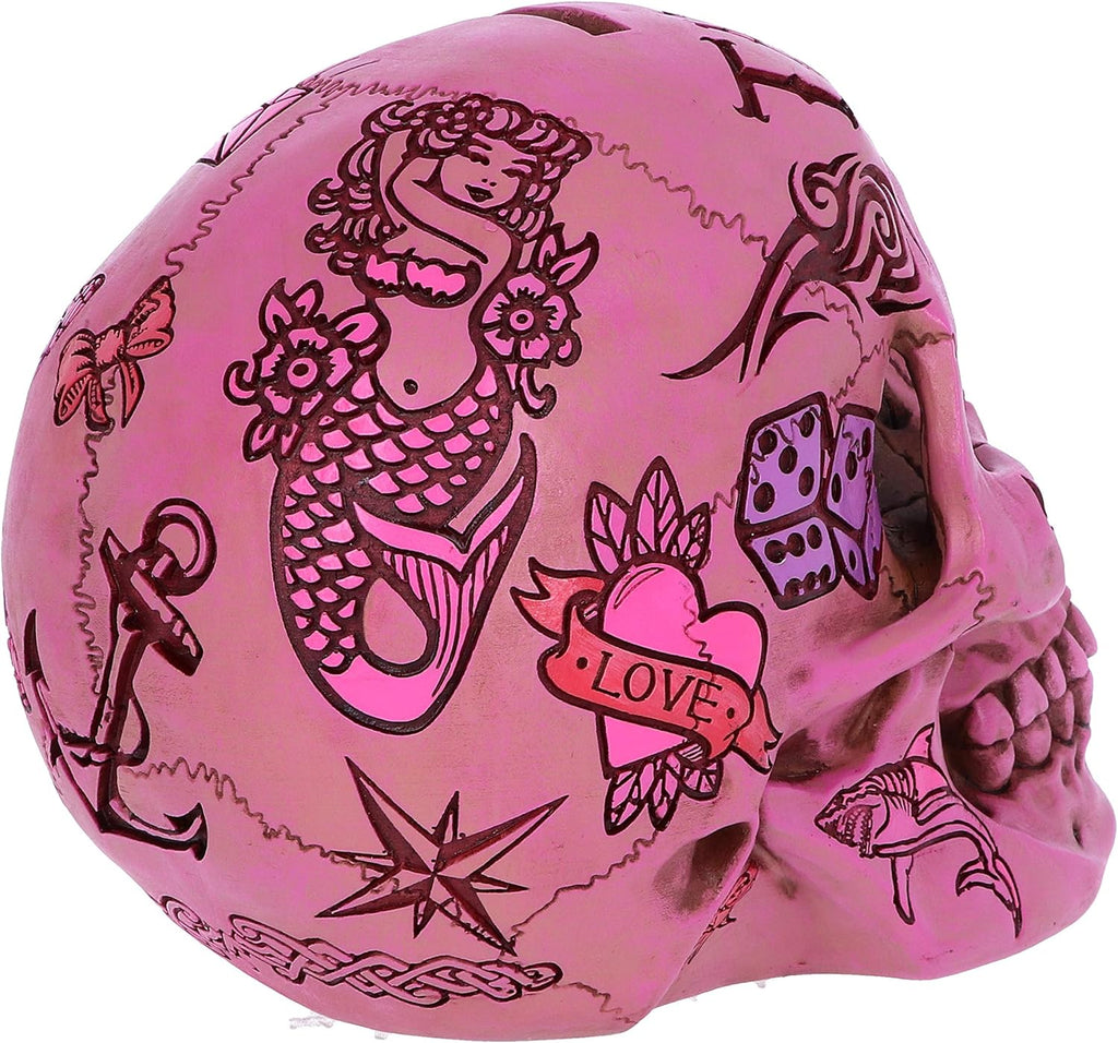 Tattoo Fund (Pink) Skull