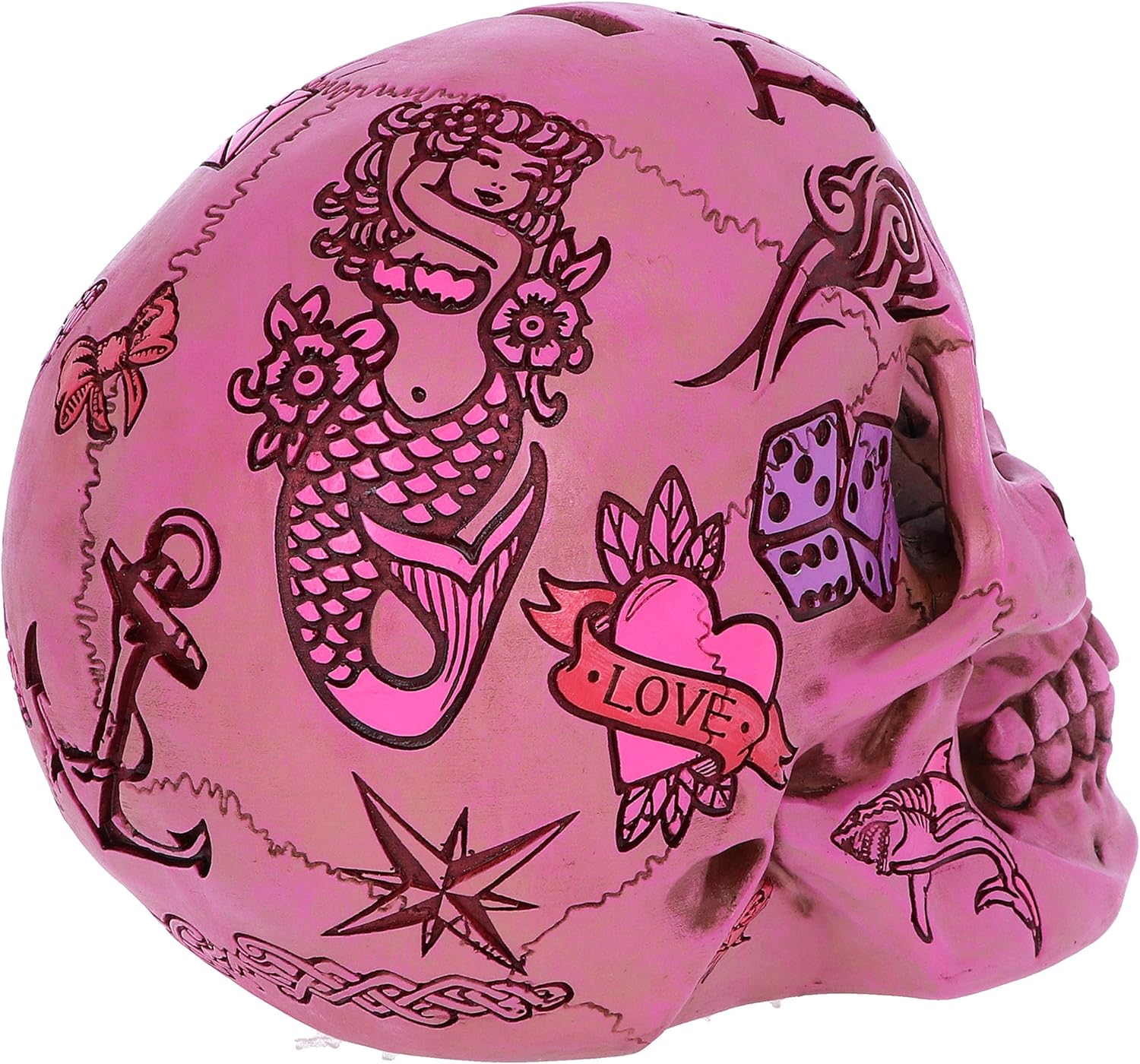 Tattoo Fund (Pink) Skull