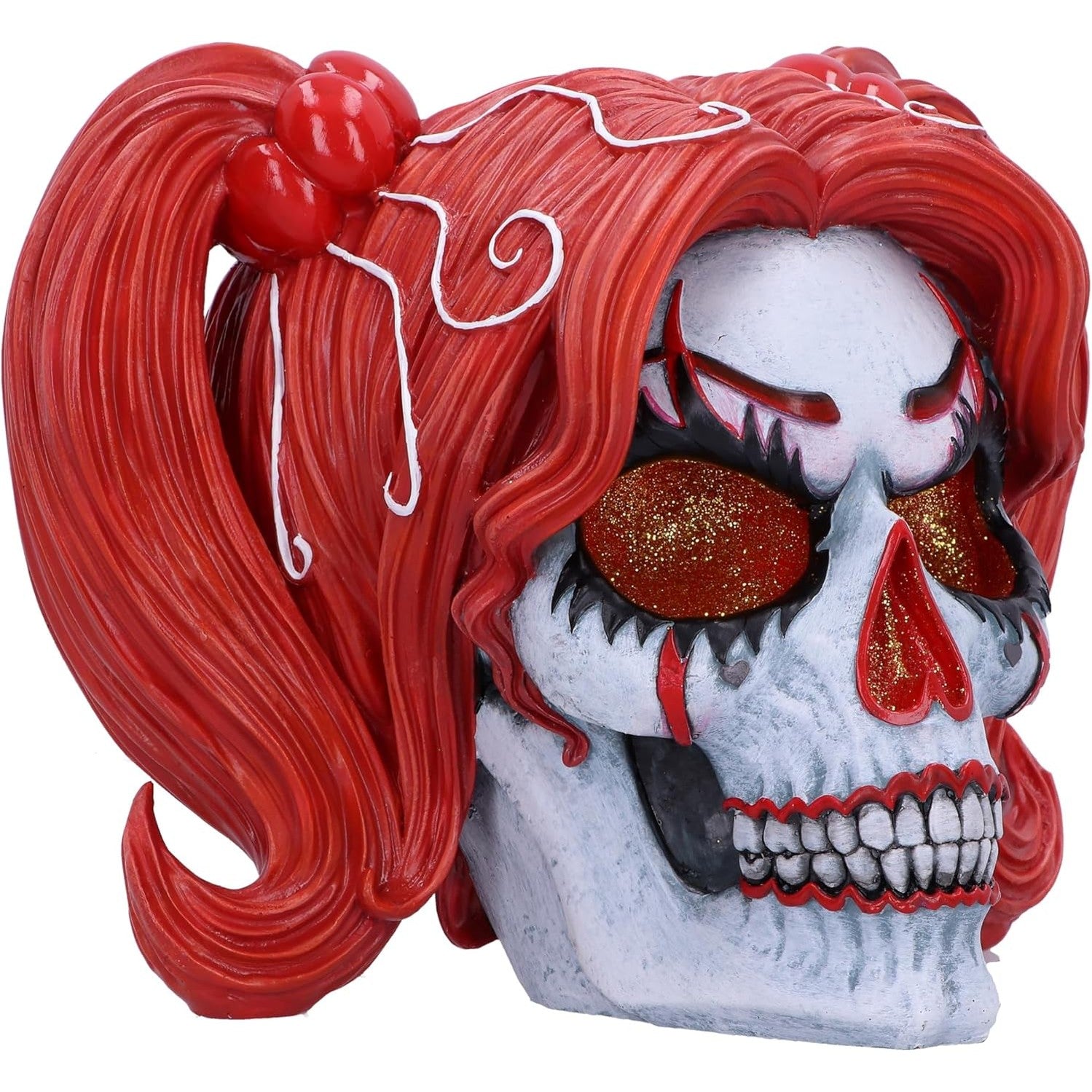 Drop Dead Gorgeous - Cackle and Chaos Clown Doll Skull 19cm