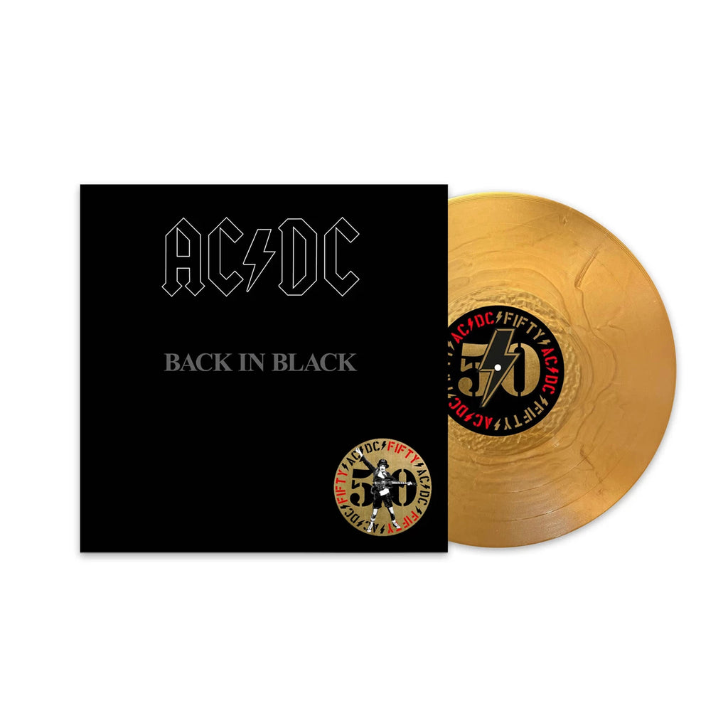 AC/DC - Back in Black - 50th Anniversary Limited Edition Gold Vinyl