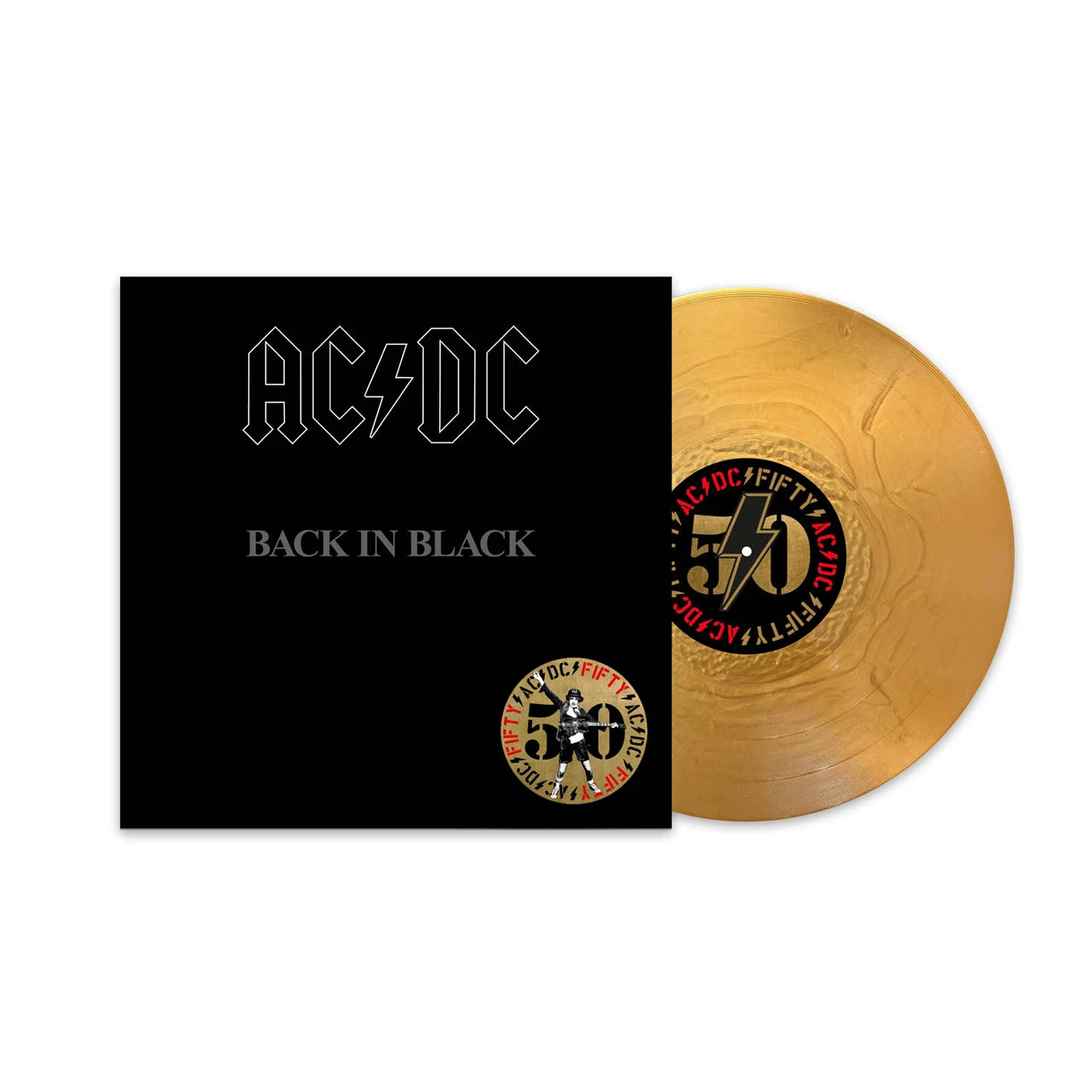 AC/DC - Back in Black - 50th Anniversary Limited Edition Gold Vinyl
