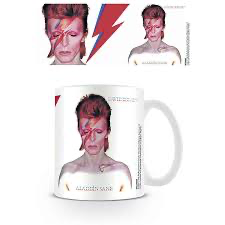David Bowie - Aladdin Sane Red Coloured interior Mug