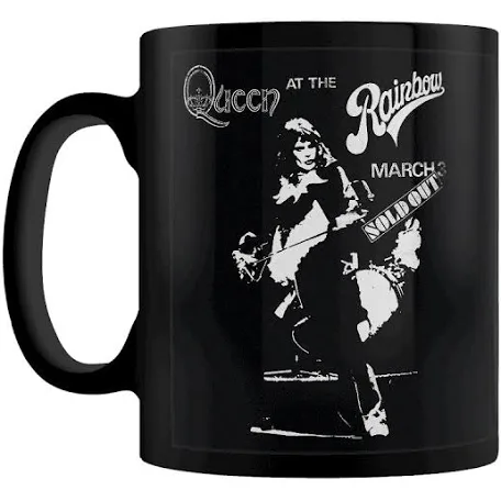 Queen - Rainbow (black) Mug