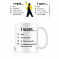 Queen - I Want Checklist Mug