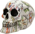 Multi white skull (10cm)