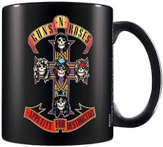 Guns N Roses - Appetite Cross Black Pod Mug