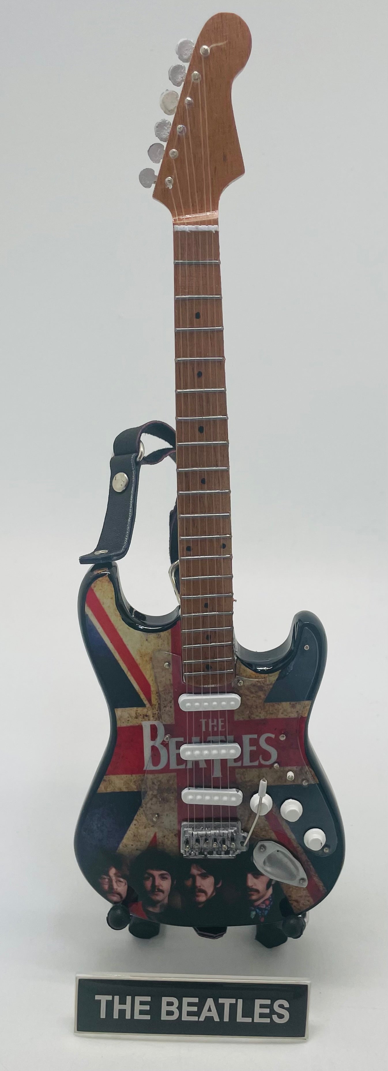 Beatles Union Jack Miniature Guitar