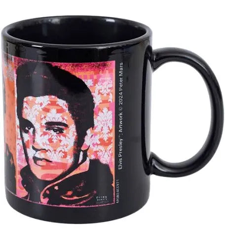 Elvis Presley - Pop Panels Black Pod Mug