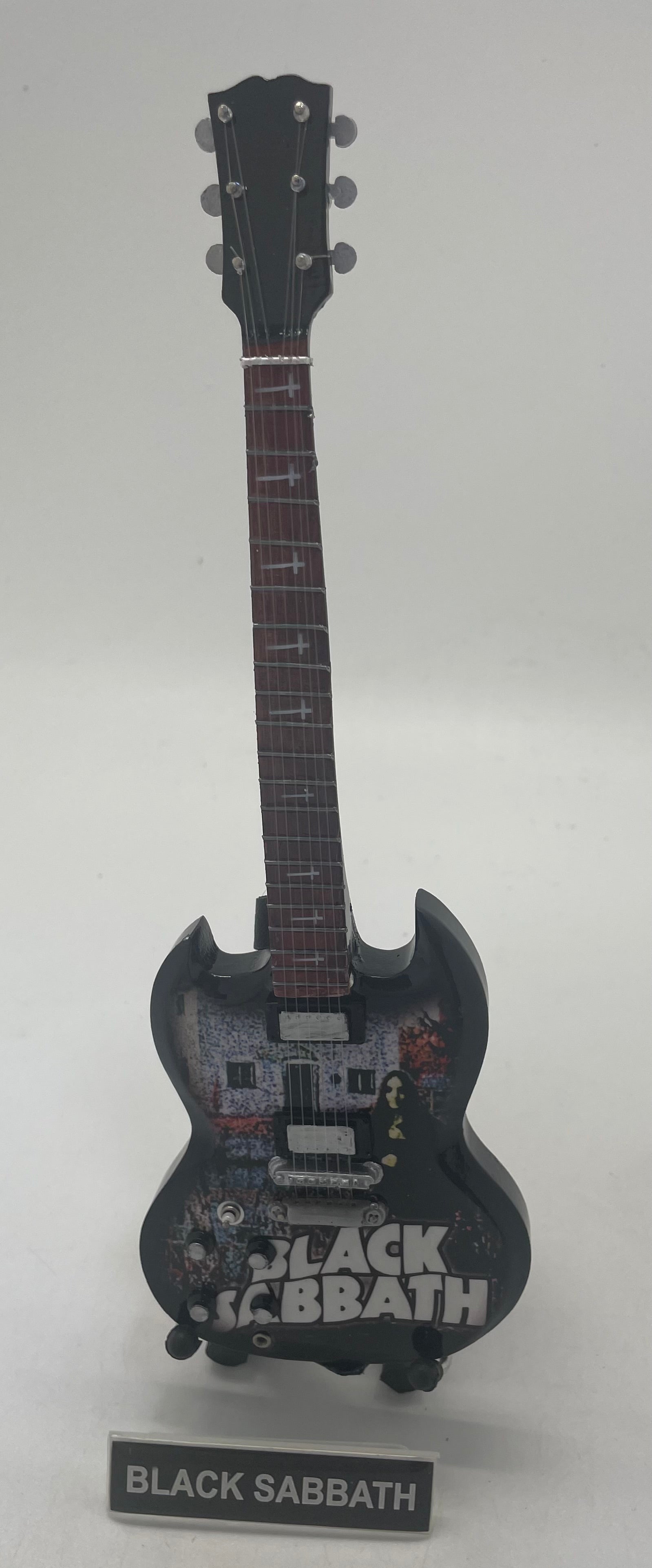 Black Sabbath Miniature Guitar