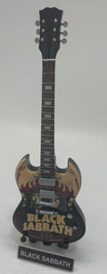 Black Sabbath Band Miniature Guitar
